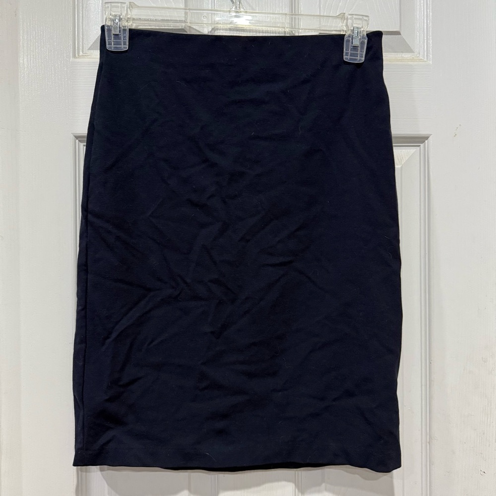 Philosophy Blue Pencil Skirt Knee-Length Work